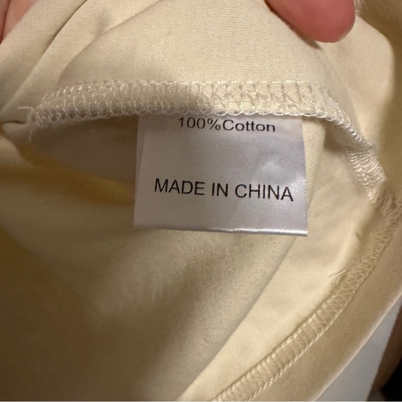 Nation Golf Co Men's Crean Orange Polo Shirt Size Medium - Picture 4 of 5